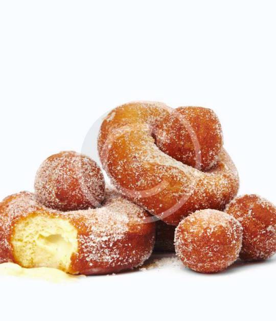 Pear & Peach Donuts