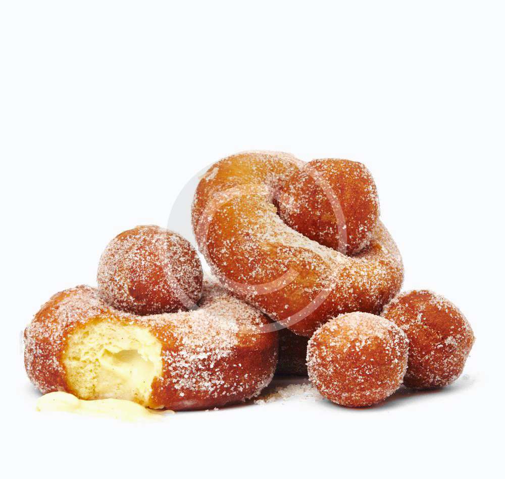 Pear & Peach Donuts